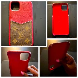 Authentic 11 Pro Max Louis Vuitton phone case.